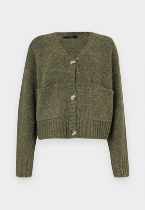 Vero Moda VMINGRID V-NECK - Cardigan - grape leaf