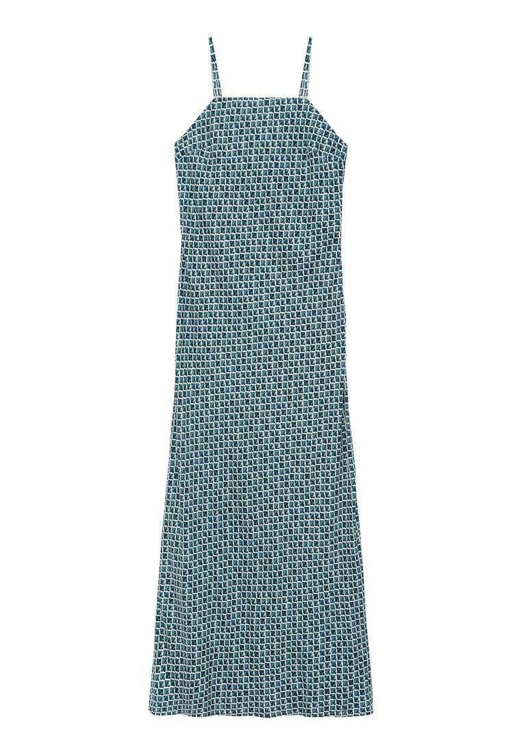 Mango Kids Maxi-jurk donkerblauw Mango Kids Maxi-jurk donkerblauw