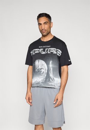 SAN ANTONIO SPURS SAS BOXY - Article de supporter d'équipe de club - black