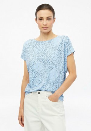 s.Oliver, T-SHIRT - T-shirt con stampa - hellblau