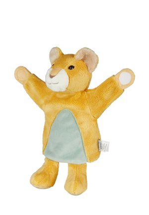 Sterntaler, HANDPUPPE LÖWE LEO ZUR BEFESTIGUNG AM LAUFRAD UNISEX - Cuddly toy - mattgelb