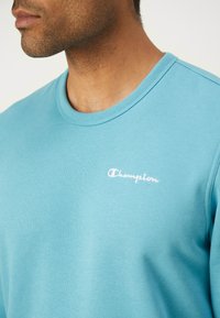 Champion ICONS CONTRAST CREWNECK  - Sweatshirt - blue