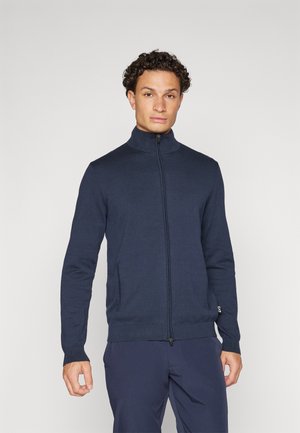 GOLF PRO CARDIGAN - Tröja med dragkedja - armani blue