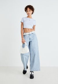 GAP TEE - T-shirts med print - jet stream blue