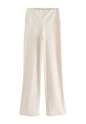 WIDE - Legging (type pantalon) - ecru