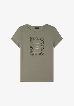 Freddy Camiseta estampada - aloe zebra animalier