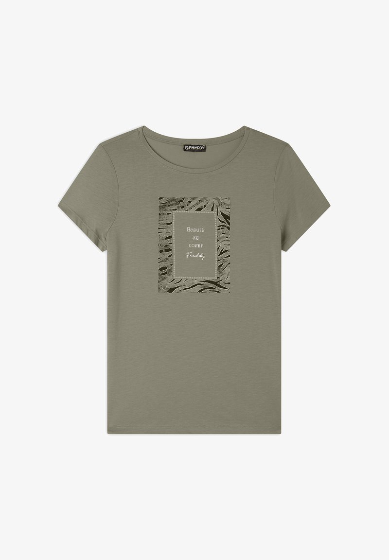 Freddy Camiseta estampada - aloe zebra animalier