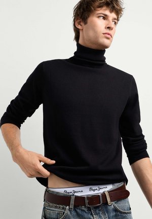 Pepe Jeans, ANDRE TURTLE NECK - Пуловер - black