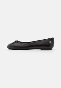 JAYNA LEATHER FLAT - Ballerina - black