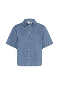 Gombos blúz - medium blue denim