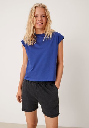 LOOSE FIT - Basic T-shirt - ozeanblau