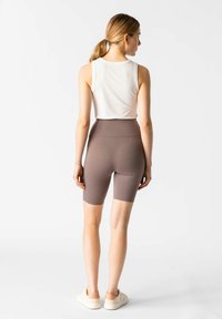 Les Lunes LUNA - Shorts - dark taupe