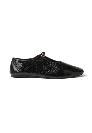 Stefanel BALLET FLATS WITH STRAP. - Ballerine con cinturino - black