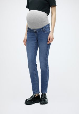 OLMCRUZ SKINNY DNM PIMBOX NOOS - Testhezálló fazon - medium blue denim