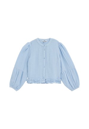 WE Fashion, WE FASHION - Blúzka so zapínaním na gombíky - light blue