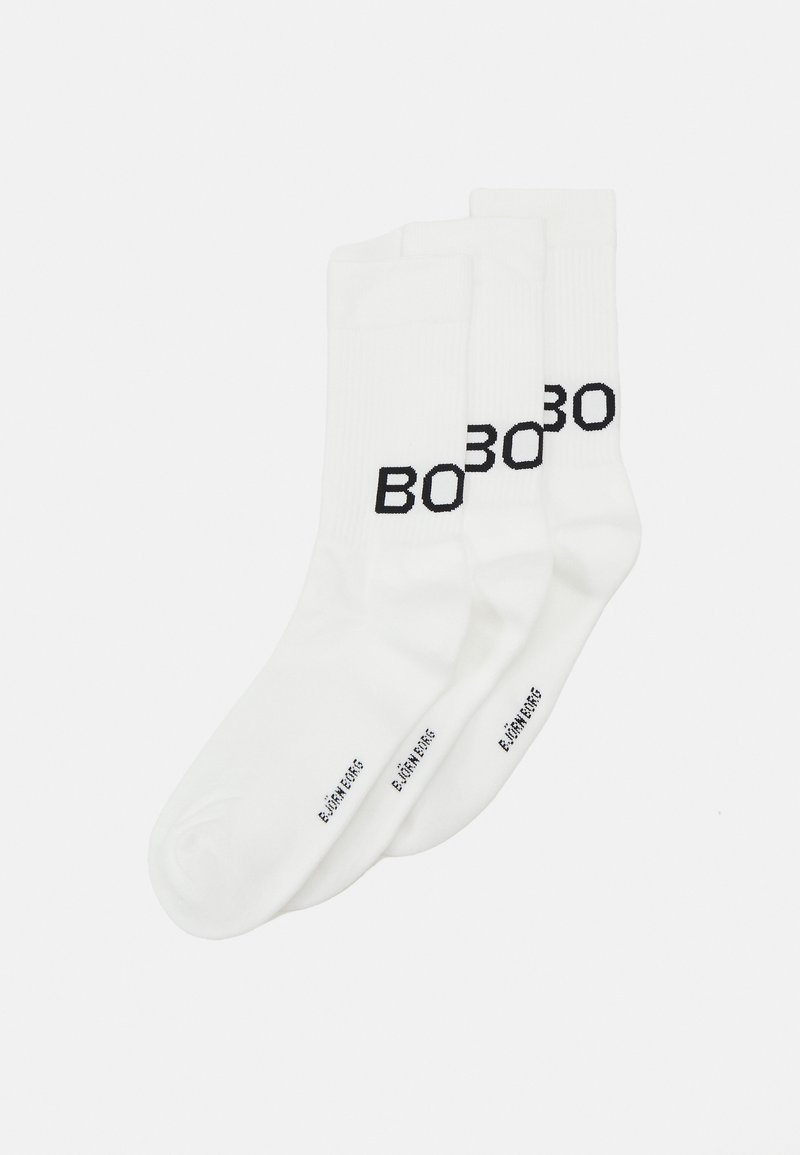 Björn Borg CORE CREW 3 PACK - Chaussettes - white