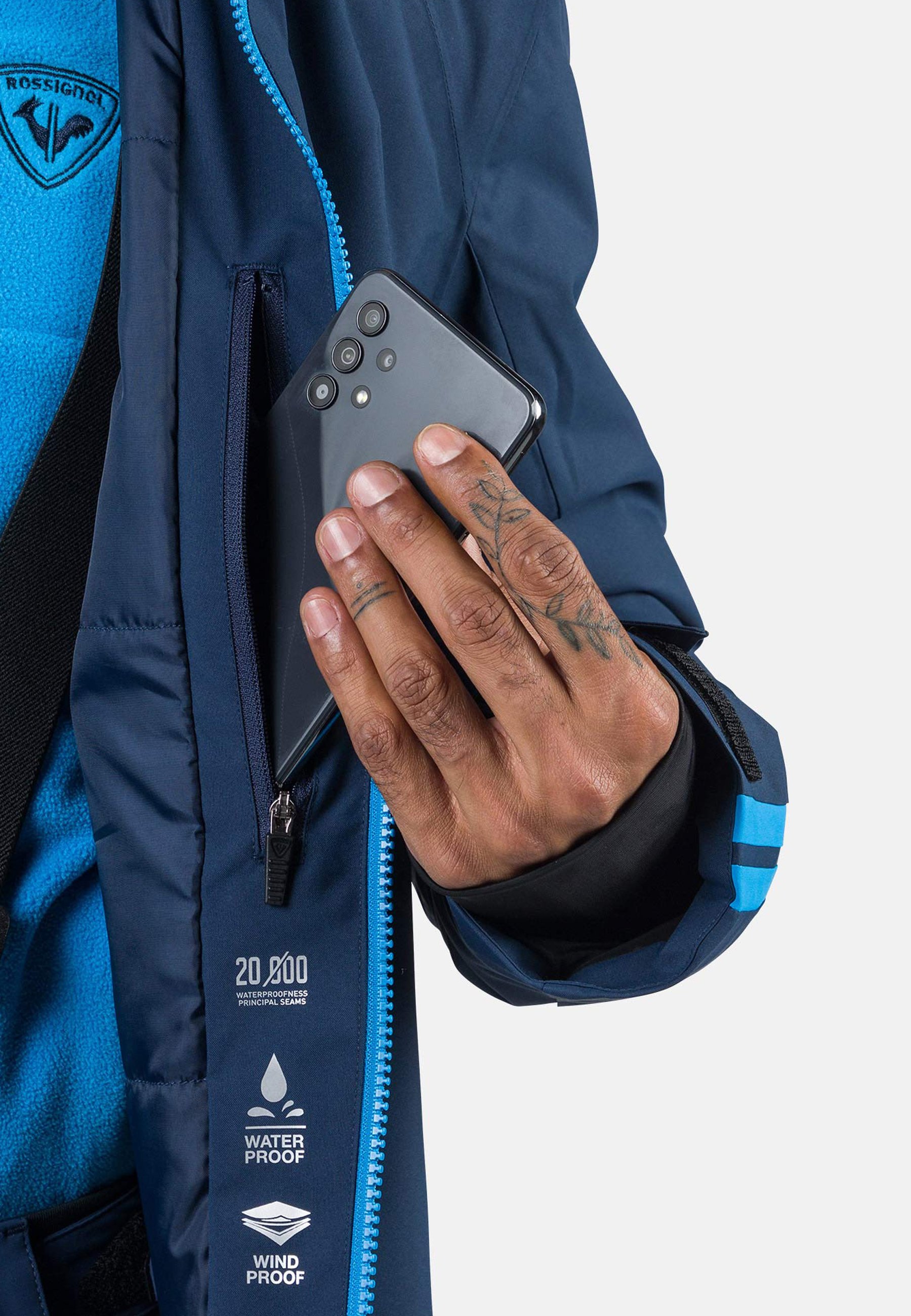 Rossignol STRAWPILE - Ski jacket - dark navy/dark blue - Zalando