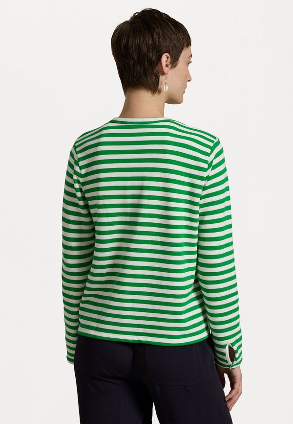 STRIPED FRENCH TERRY CARDIGAN - Cardigan4