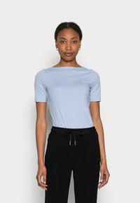 TOM TAILOR DENIM SLIM PRINTED - T-shirt básica - brunerra blue