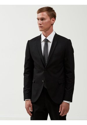 SLIM FIT - Anzugsakko - black