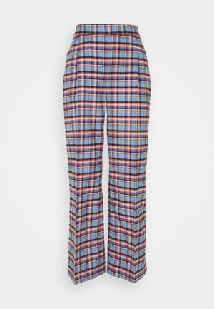 TRAVEL PANTS - Stoffhose - skye blue