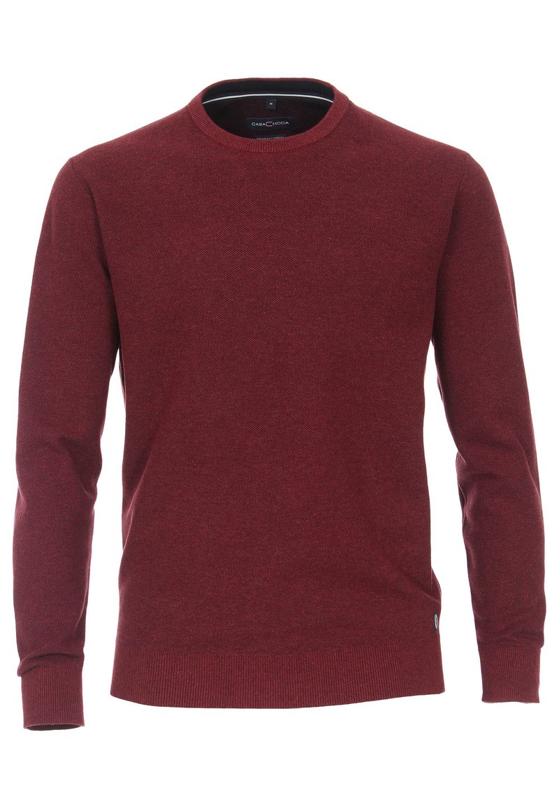 CASAMODA MIT O-AUSSCHNITT IN VERSCHIEDENEN FA - Trui - dark red