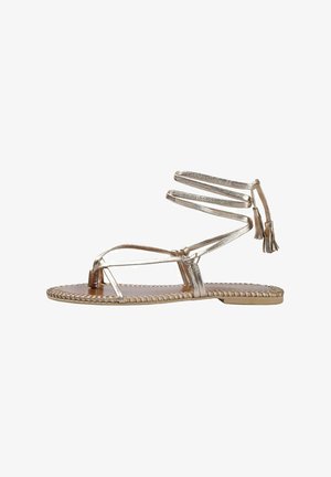 Scalpers, SCALPERS ROMAN SANDAL - Sandalias de dedo - gold