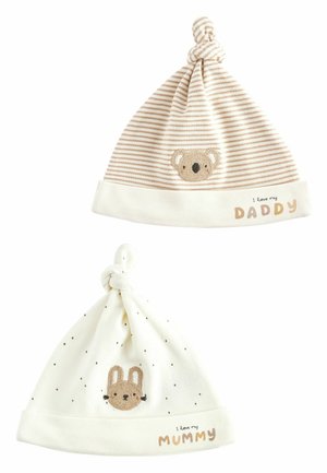 TIE 2 PACKS.  - REGULAR FIT - Megzta kepurė - neutral mummy daddy