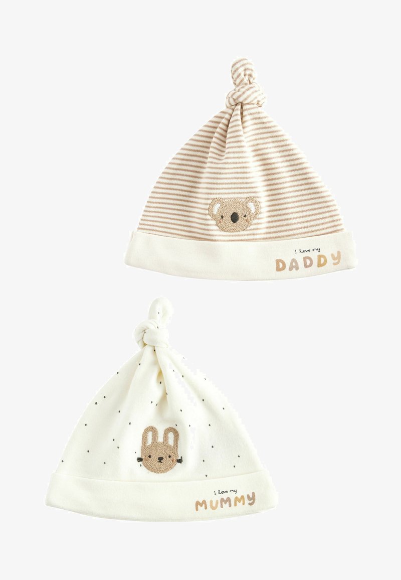 Next TIE 2 PACKS. - REGULAR FIT - Cepure - neutral mummy daddy