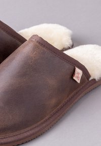 Lakeland Leather Slippers - brown