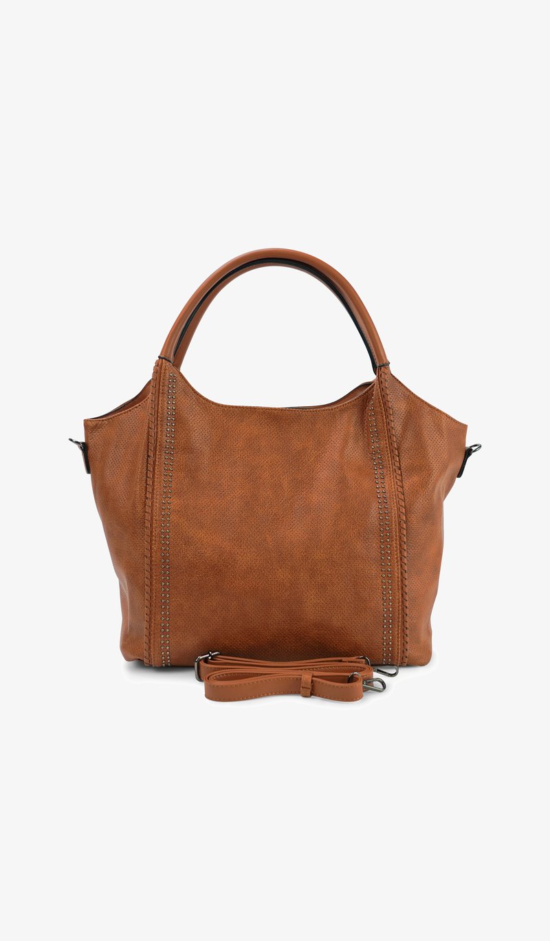 Harpa KEEVA - Shopper - toffee brown