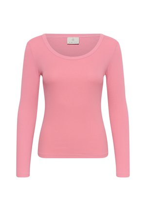 Kaffe, KACARNA LS T-SHIRT - T-shirt à manches longues - wild rose