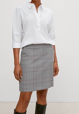 A-snit nederdel - white