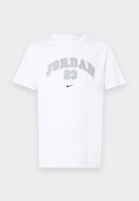 CREW - Camiseta estampada - white/smoke grey/black