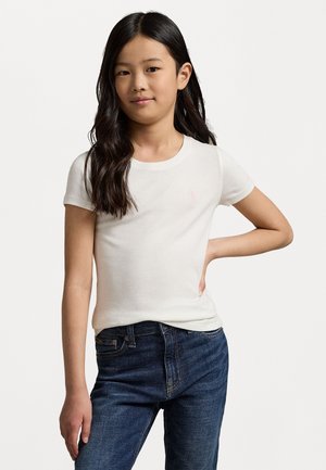 COTTON JERSEY TEE - T-shirt basic - white