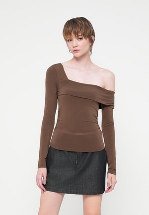 CHARLEEN LONGSLEEVE - Top s dlouhým rukávem - braun