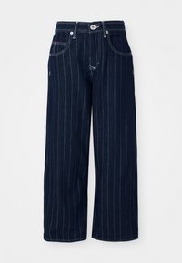 BDG JAYA BAGGY BASEBALL STRIPE - Jeans baggy - rinse