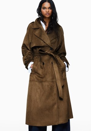 Bershka Trenchcoat - sand