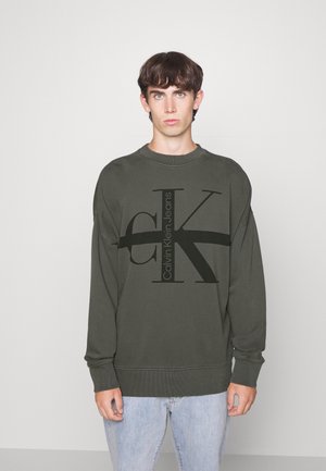 WASHED CREW NECK UNISEX - Sweatshirt - industrial grey