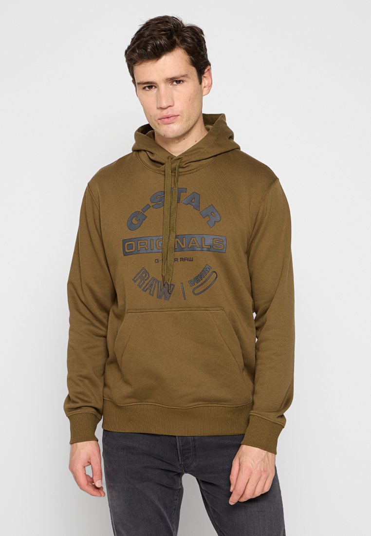 G-Star Hoodie olijfgroen