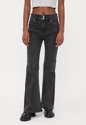 ONLHELLA CUT RETRO  - Jean flare - washed black