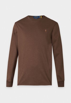 Polo Ralph Lauren, T-shirt à manches longues - nutmeg brown heather