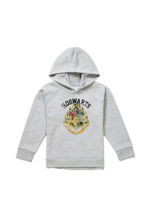 Harry Potter, HARRY POTTER HOGWARTS CREST UNISEX - Hoodie - mottled light grey