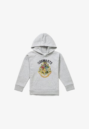 Harry Potter, HARRY POTTER HOGWARTS CREST UNISEX - Hoodie - mottled light grey