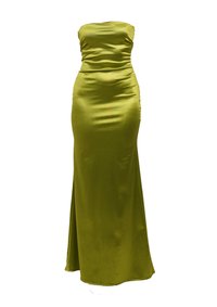 DAHLIA BANDEAU - Ballkjole - deep olive