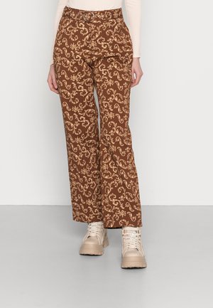 GLITCH PANT - Calças - browns