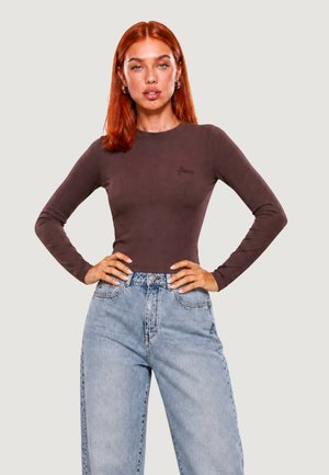 Guess, CHARA LONG SLEEVE KN V6YP05 K4260 - Camiseta de manga larga - brown