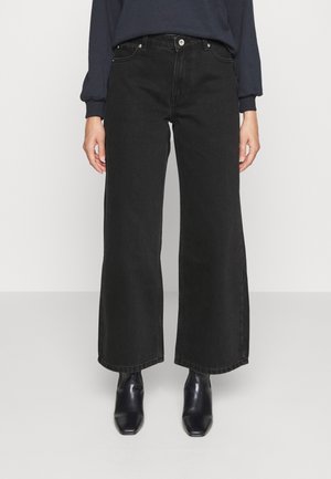 Straight leg jeans - black denim