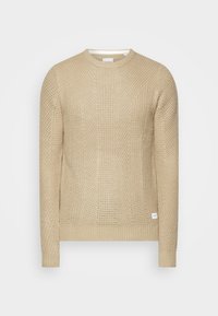 Jack & Jones JJSTANFORD CREW NECK - Jersey de punto - crockery
