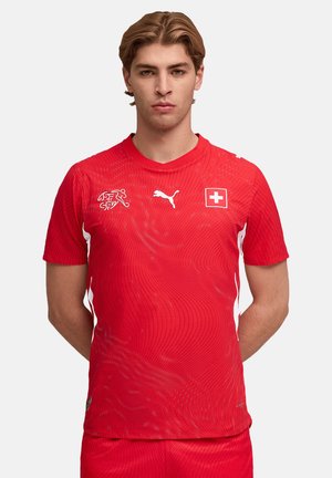 SFV AUTHENTIC HOME WM 2026 REPLICAS - NATIONALTEAMS - Article de supporter d'équipe nationale - rot